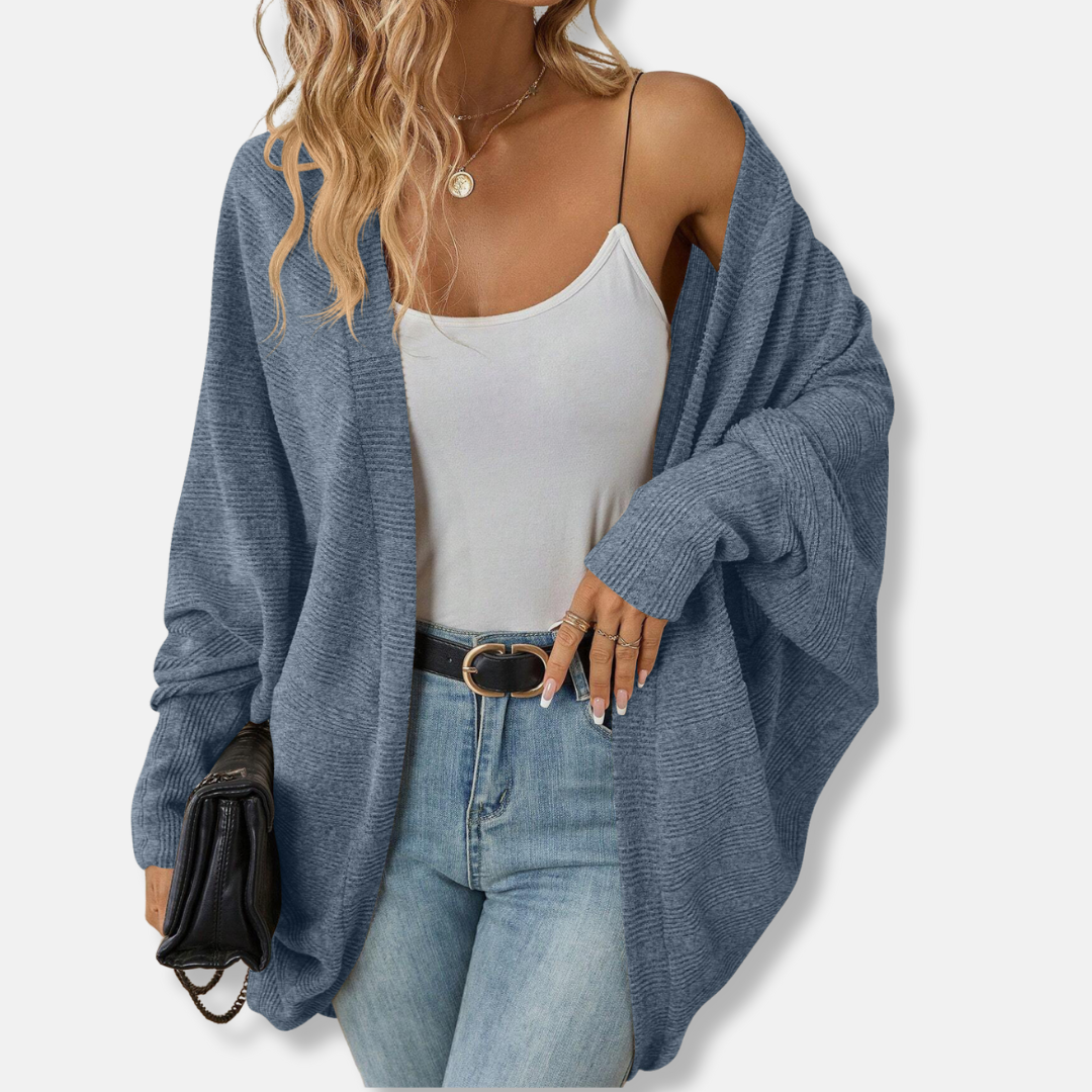 Gilet femme oversize doux et confortable