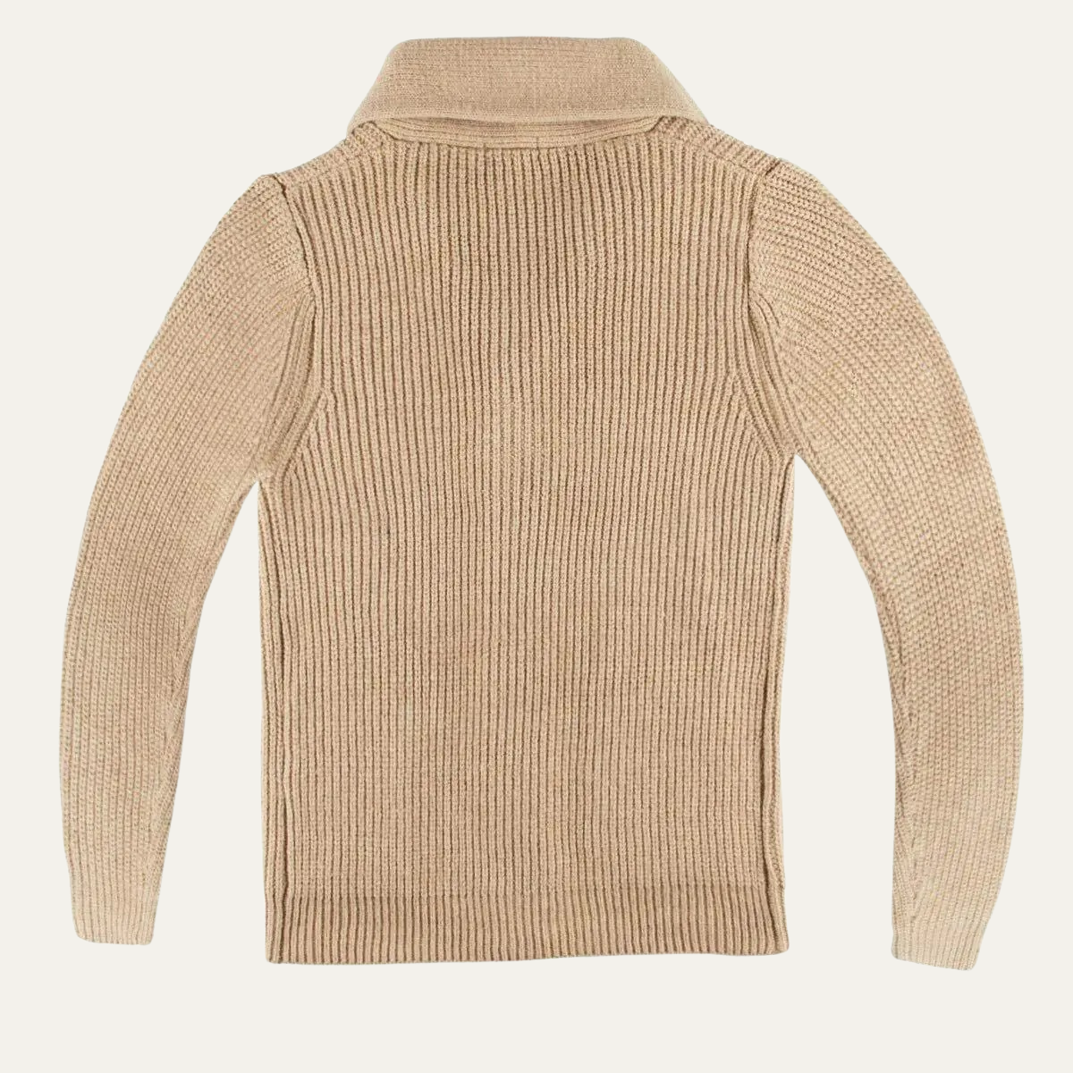 VogeLuxe | Gilet côtelé à col châle pour homme 3