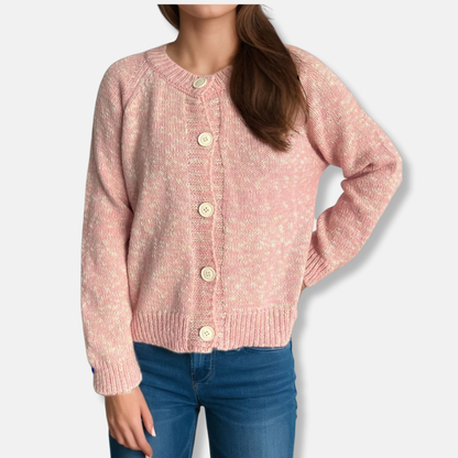 Gilet femme court et ajusté boutonné - PanierRoyale