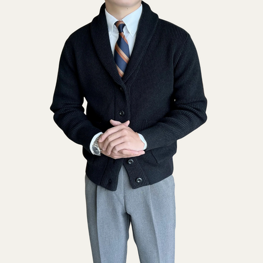 Gilet Homme Hiver Très Chaude Maille Épaisse - PanierRoyale