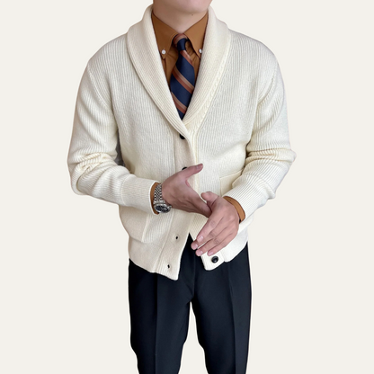 Gilet Homme Hiver Très Chaude Maille Épaisse