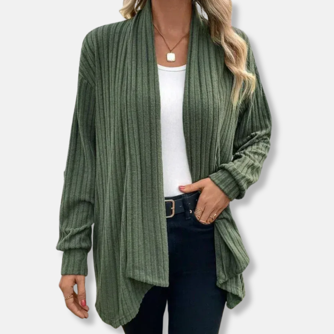 VogeLuxe | Gilet drapé pour femme 0