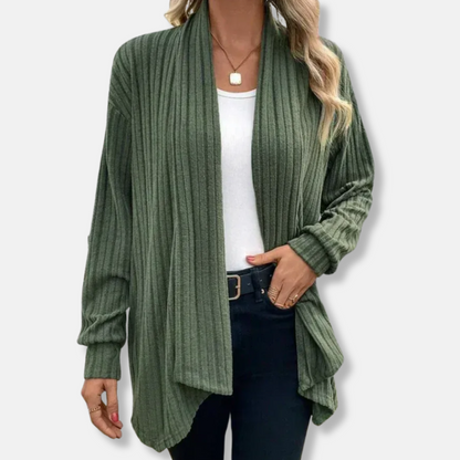 VogeLuxe | Gilet drapé pour femme 0