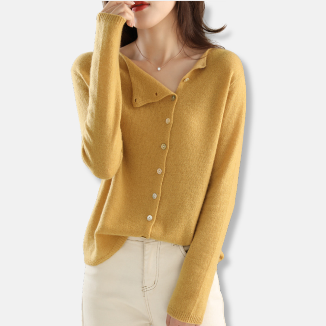 Gilet Femme Col V Élégant et Slim