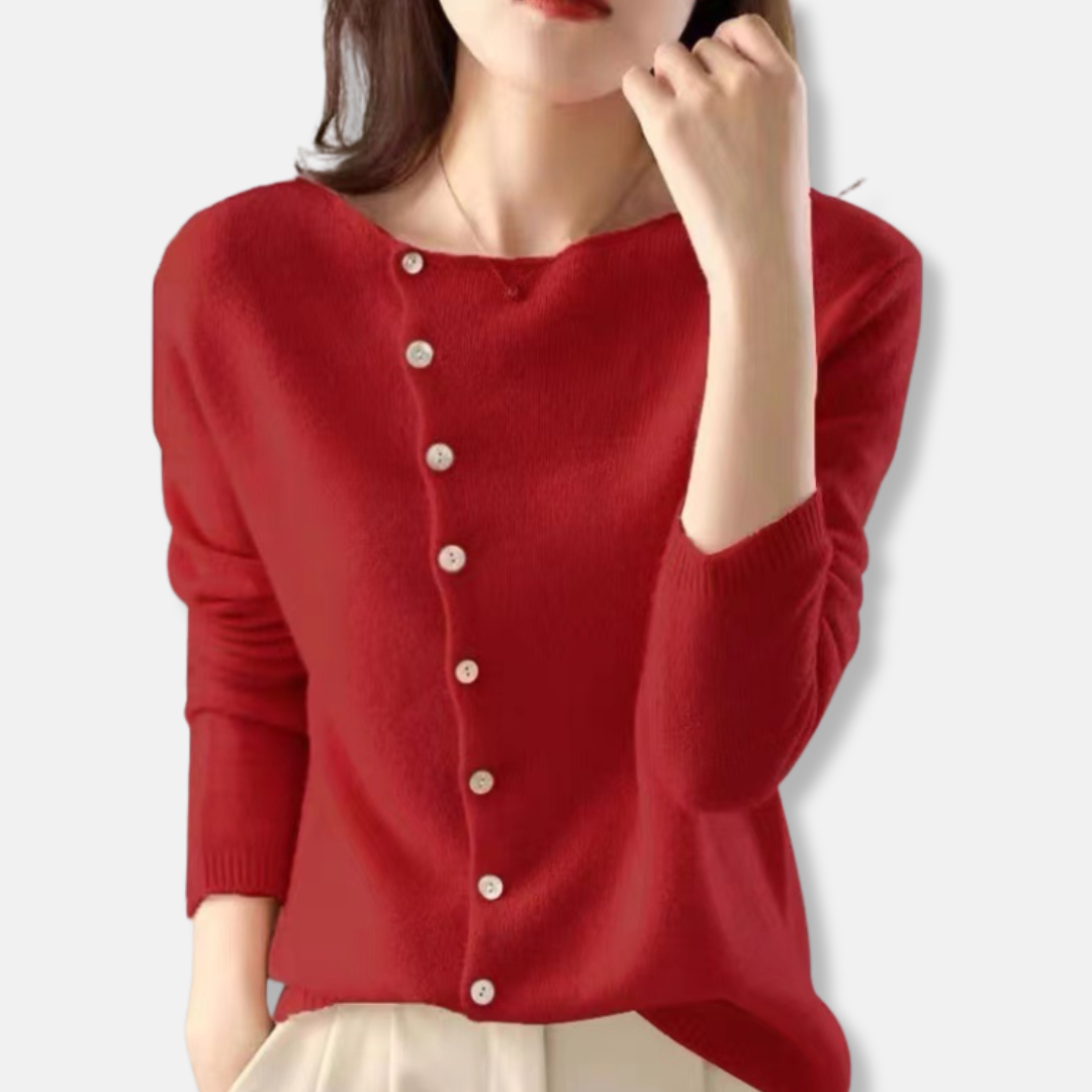 Gilet Femme Col V Élégant et Slim