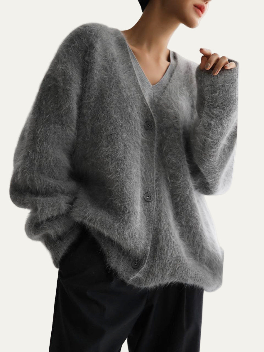 VogeLuxe | Gilet en grosse maille confortable pour femme 2