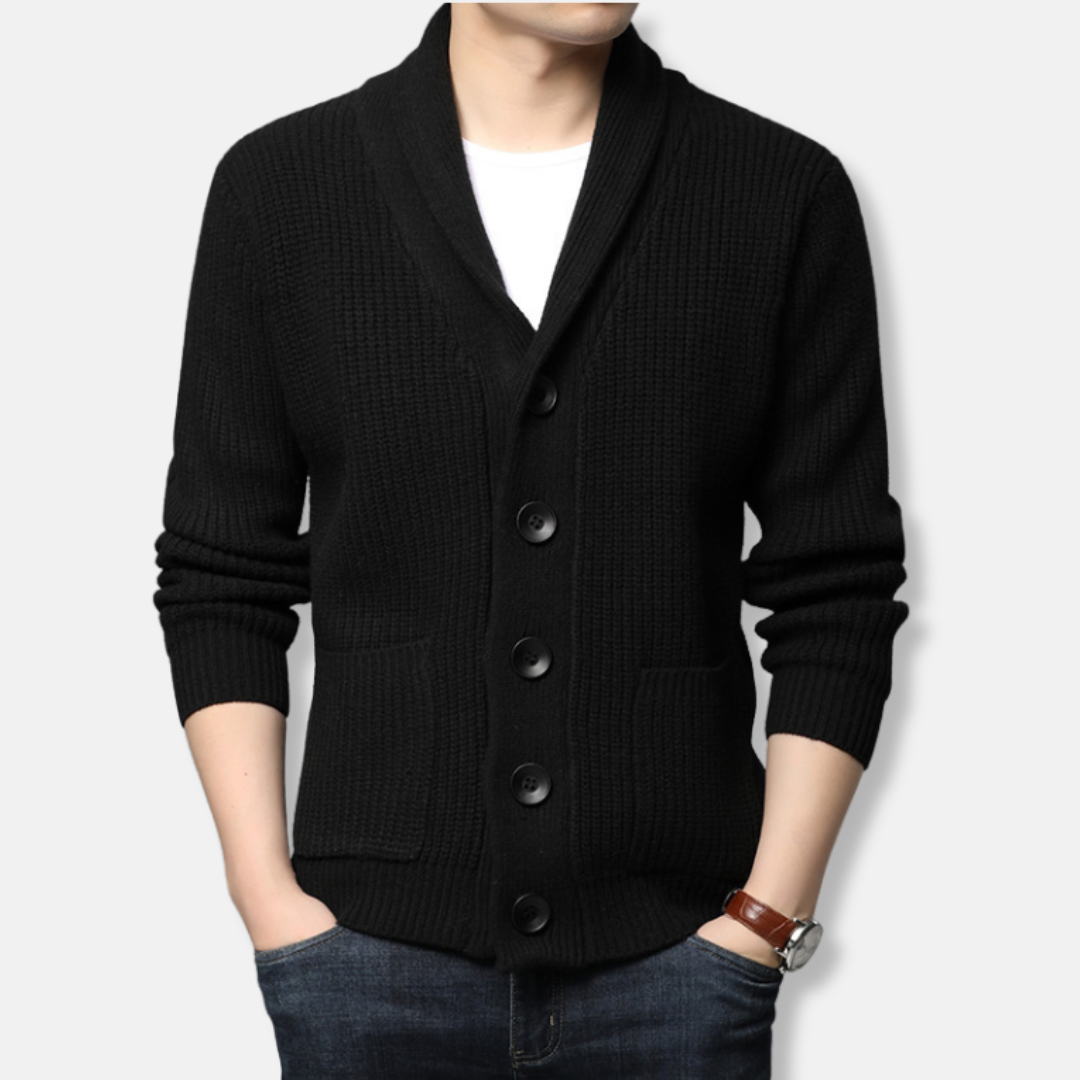 VogeLuxe | Gilet en grosse maille pour homme 1