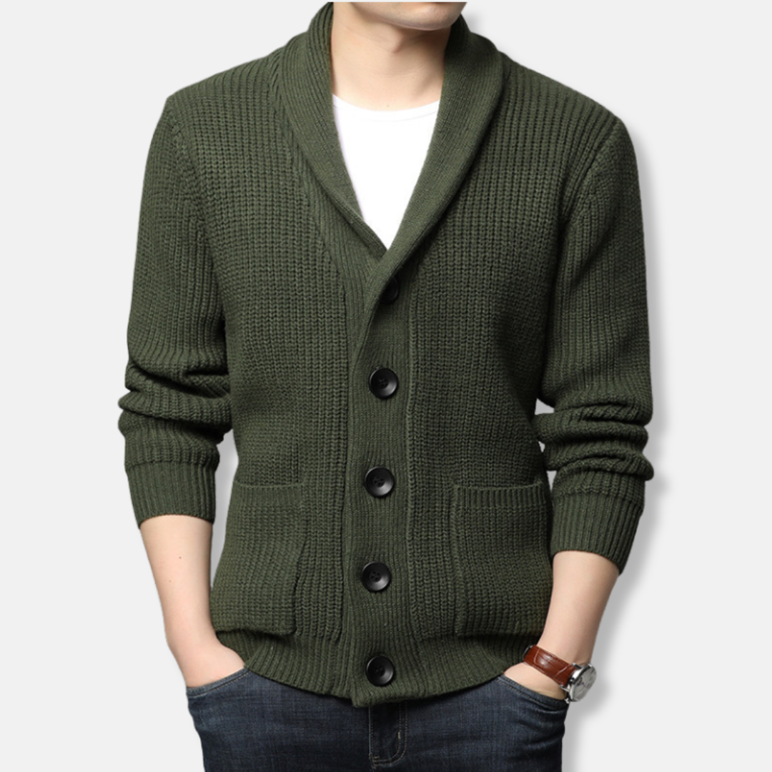 VogeLuxe | Gilet en grosse maille pour homme 2