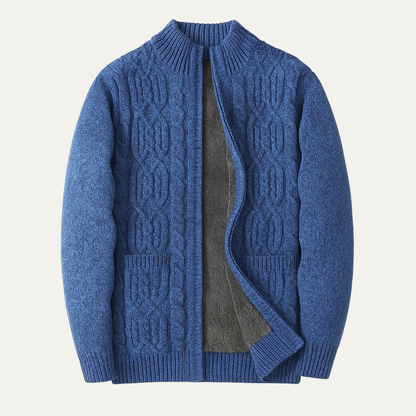 VogeLuxe | Gilet en laine doublé sherpa pour homme 0