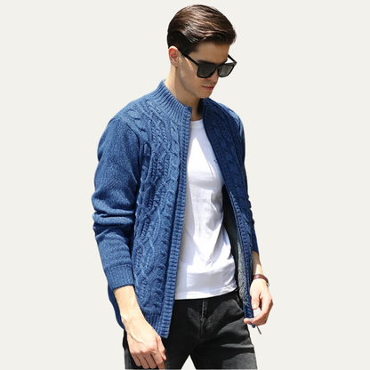 VogeLuxe | Gilet en laine doublé sherpa pour homme 1