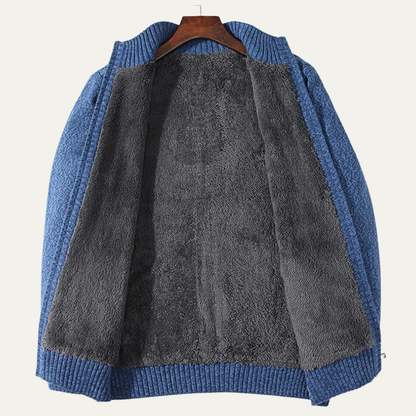VogeLuxe | Gilet en laine doublé sherpa pour homme 3