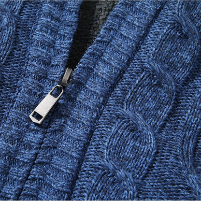 VogeLuxe | Gilet en laine doublé sherpa pour homme 4
