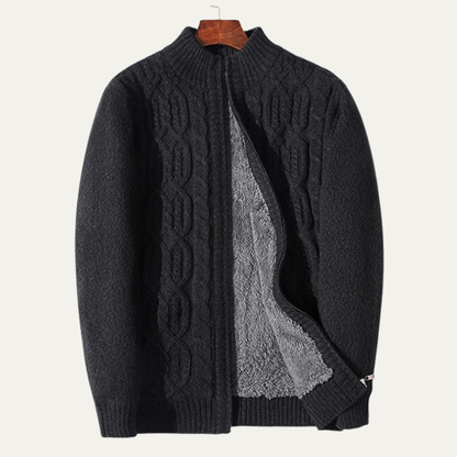 VogeLuxe | Gilet en laine doublé sherpa pour homme 5