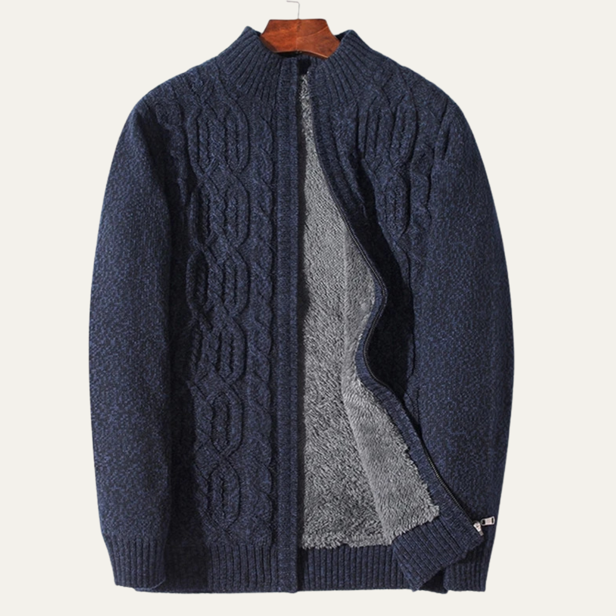 Gilet Homme Sherpa Doublé Polaire Chaud