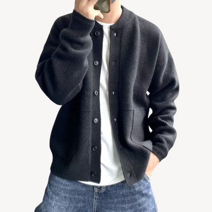 Gilet homme molletonné à fermeture éclair
