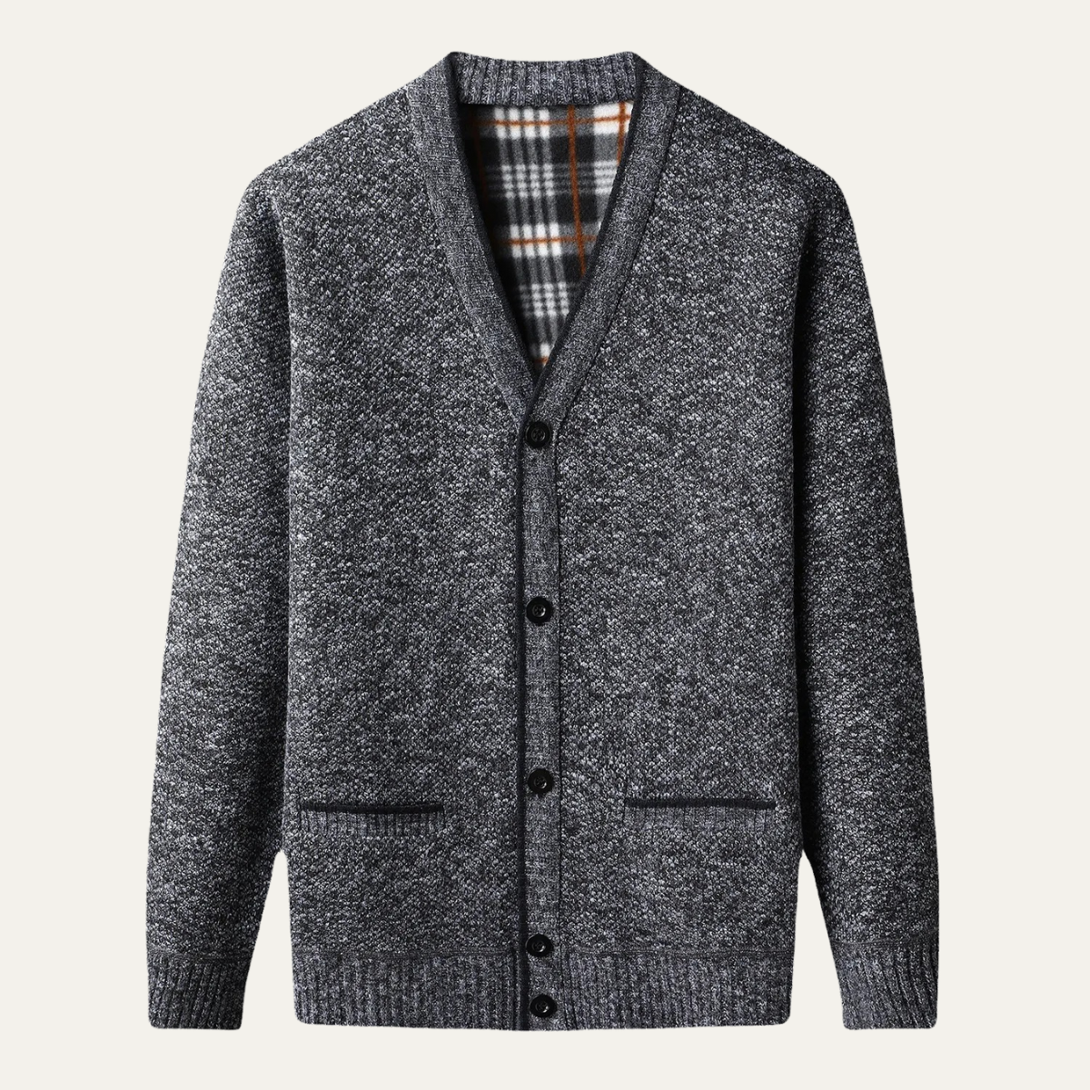VogeLuxe | Gilet en maille coupe ajustée pour homme 2