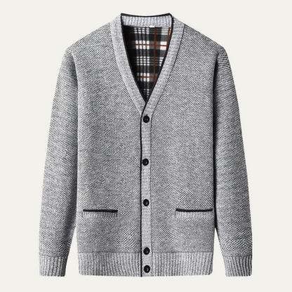 VogeLuxe | Gilet en maille coupe ajustée pour homme 3