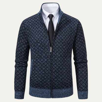 VogeLuxe | Gilet en maille géométrique pour homme 3