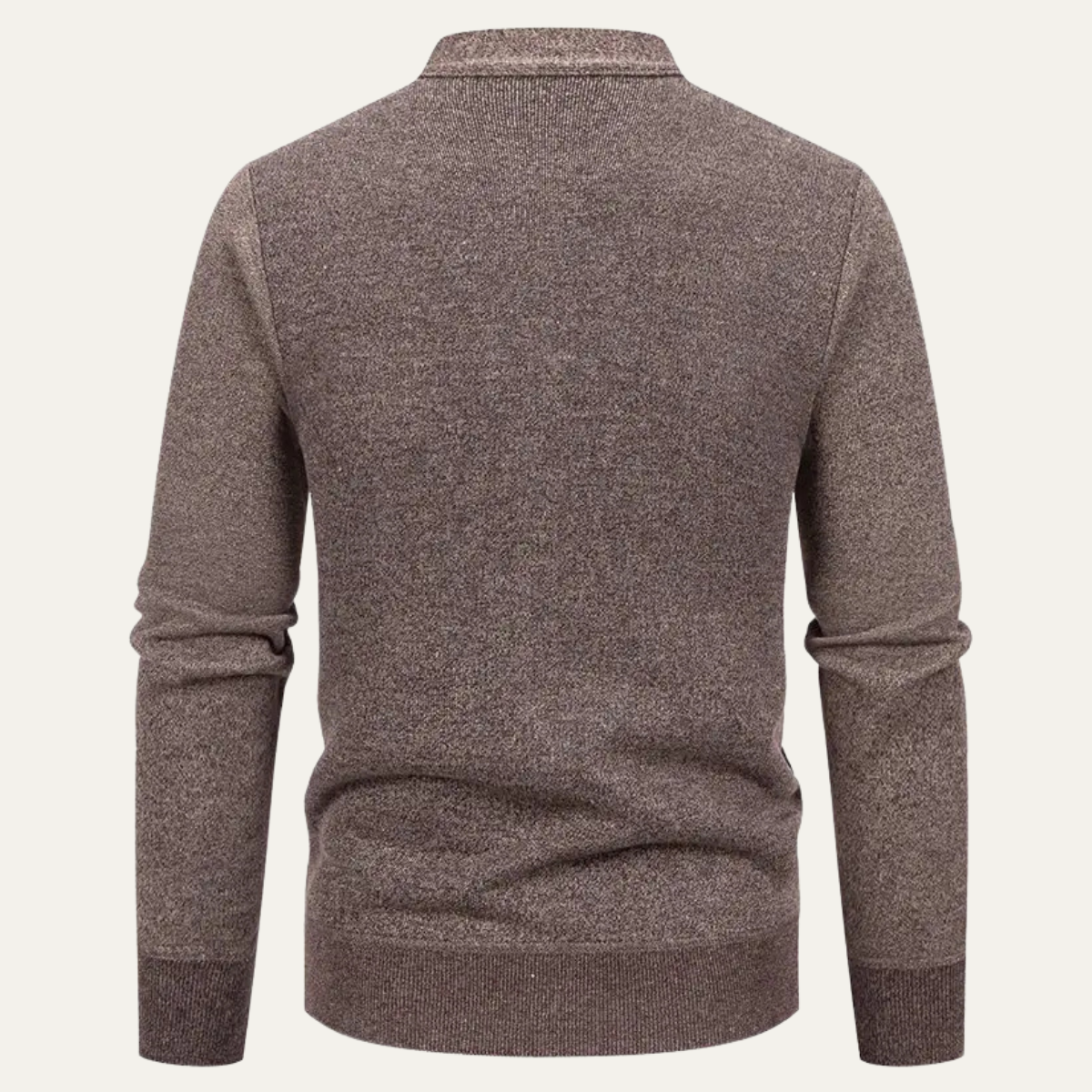 VogeLuxe | Gilet en maille texturée à col en V pour homme 3
