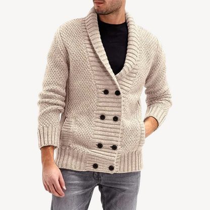 VogeLuxe | Gilet en maille texturée pour homme 0