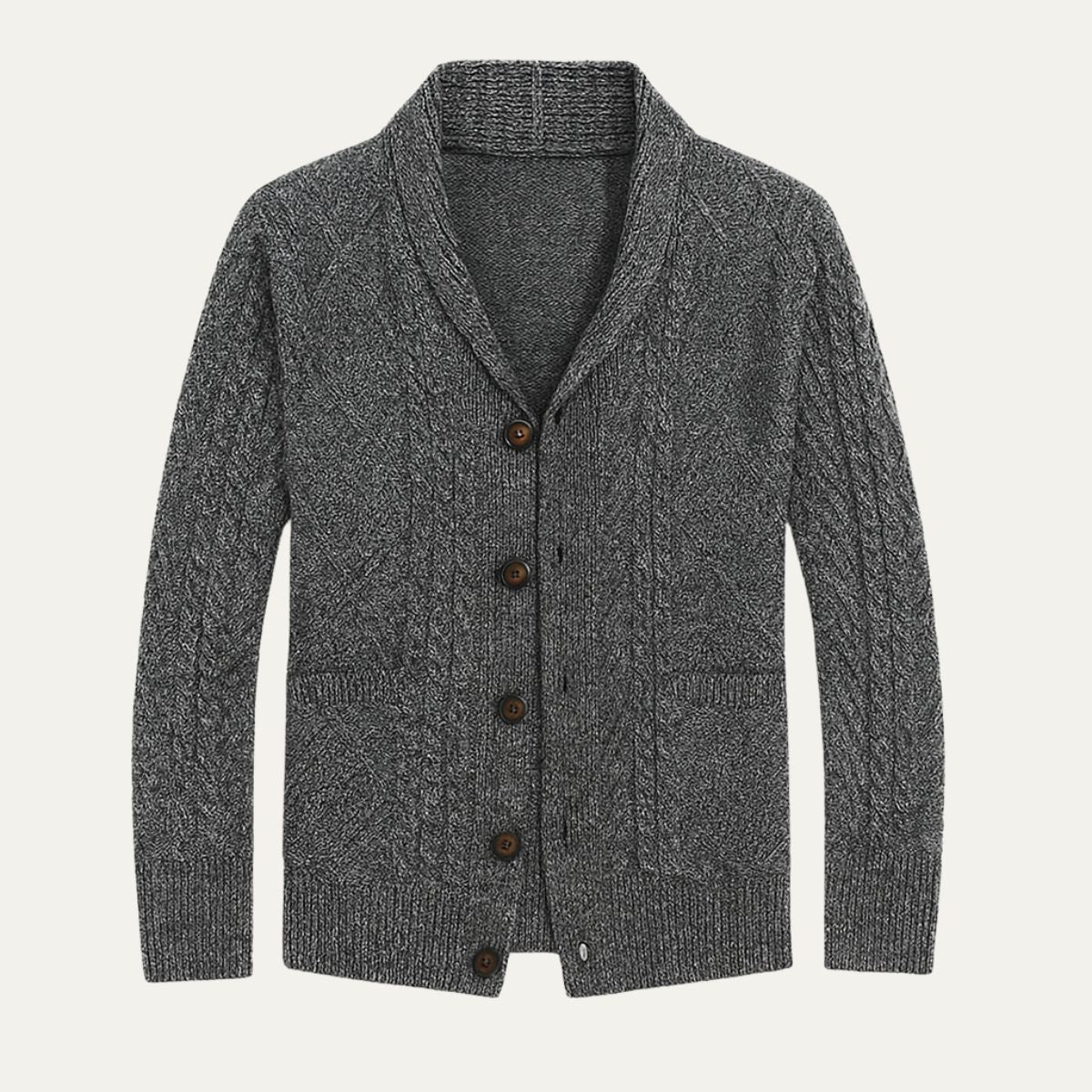Gilet en maille épais et chaud pour homme