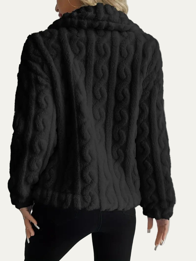 VogeLuxe | Gilet en polaire texturée pour femme 3
