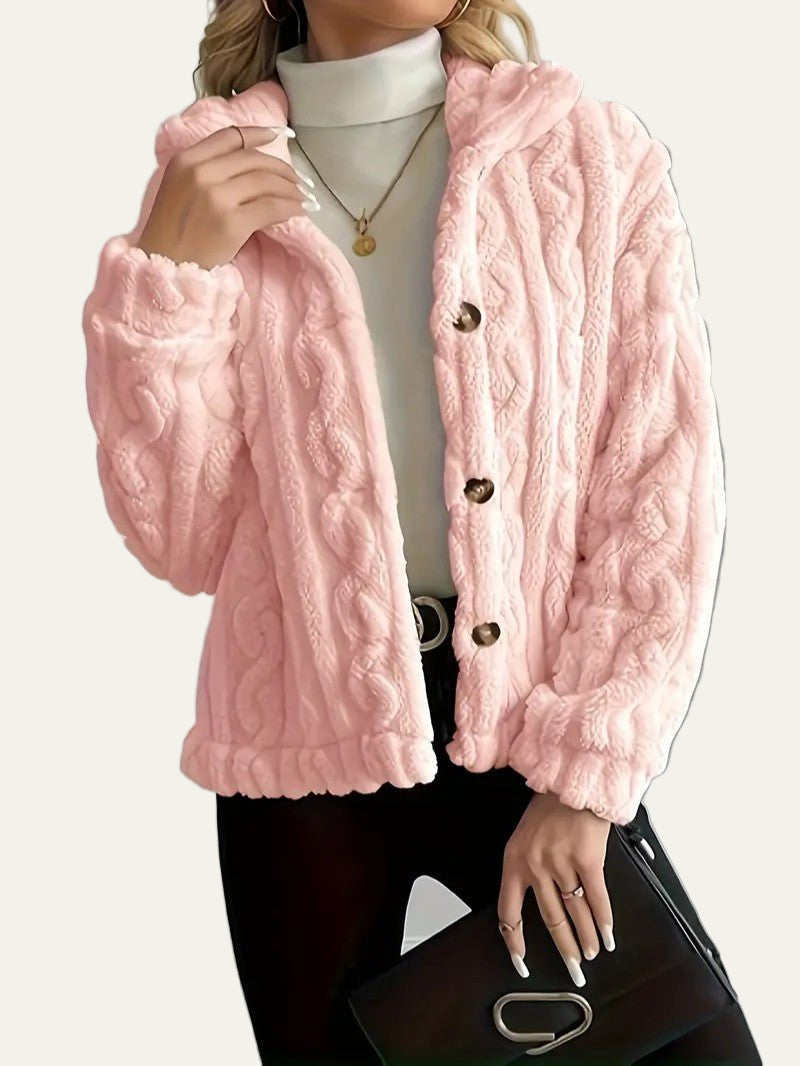 VogeLuxe | Gilet en polaire texturée pour femme 5