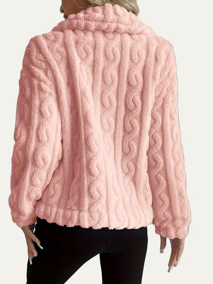 VogeLuxe | Gilet en polaire texturée pour femme 6