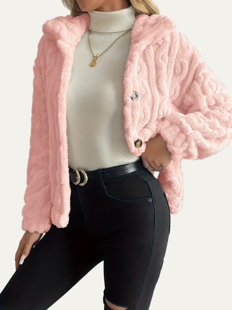 VogeLuxe | Gilet en polaire texturée pour femme 7