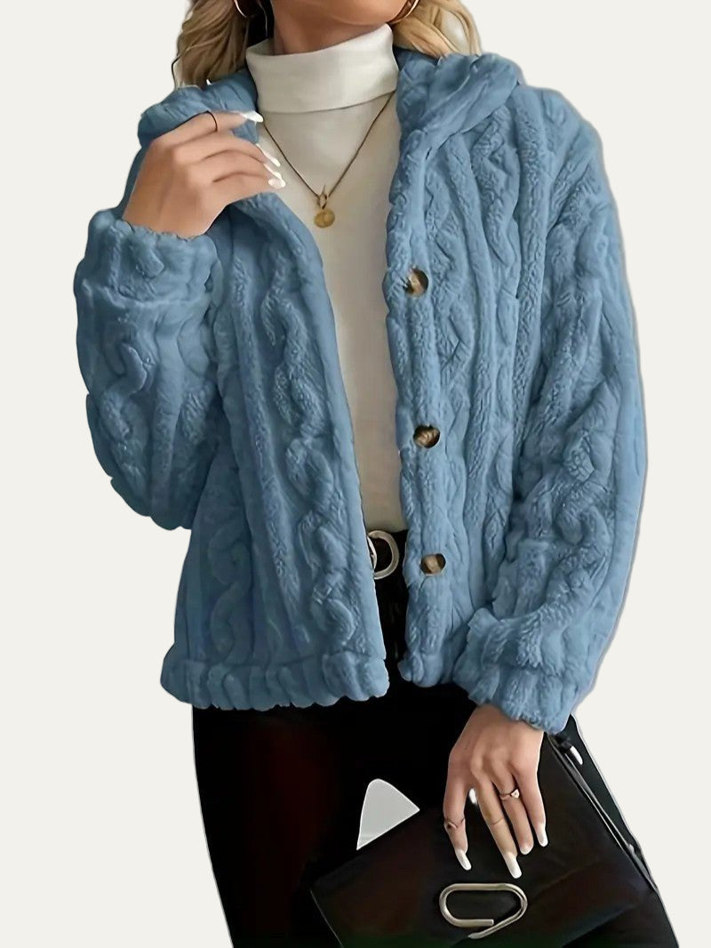 VogeLuxe | Gilet en polaire texturée pour femme 9