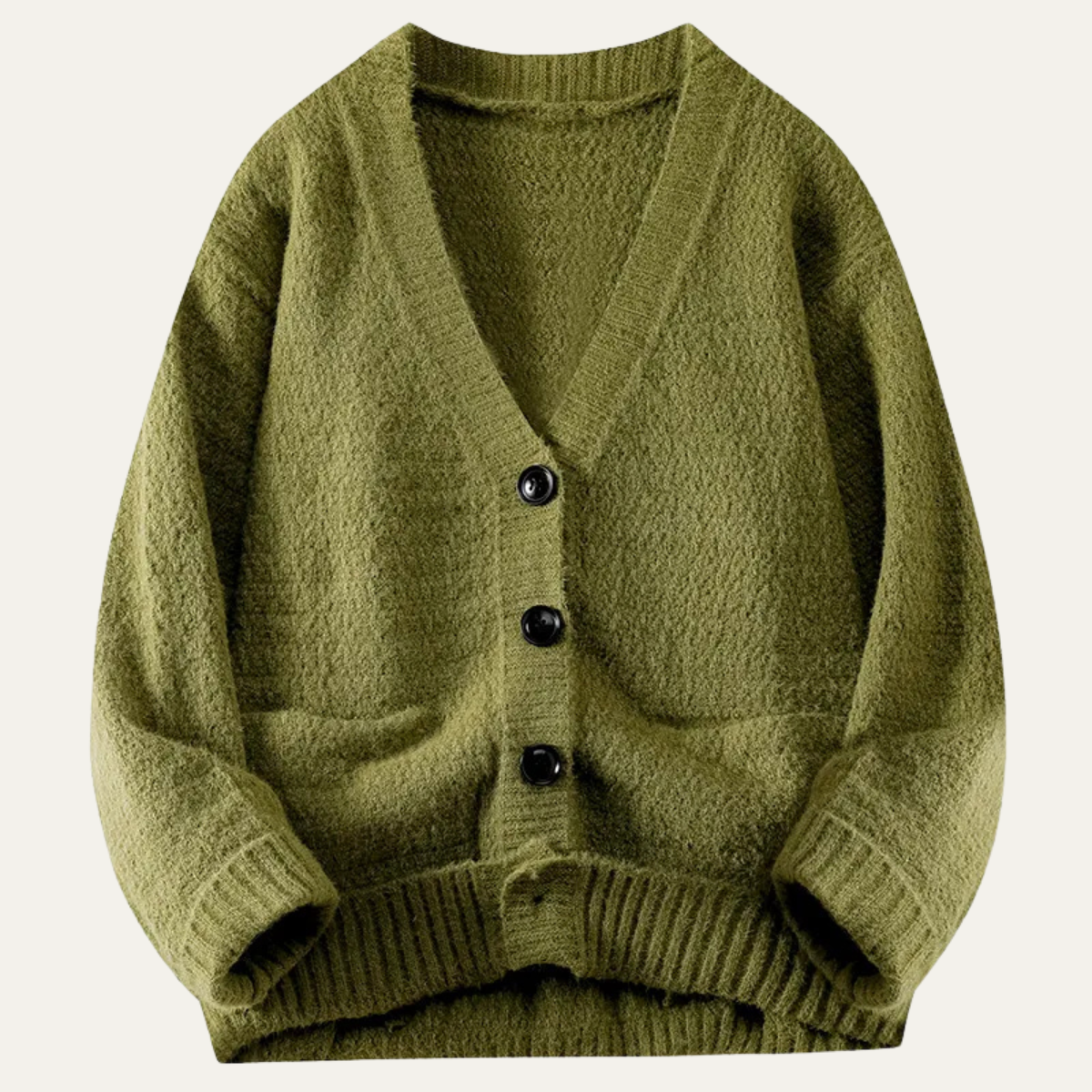 Gilet Homme Col V en Maille Élégante