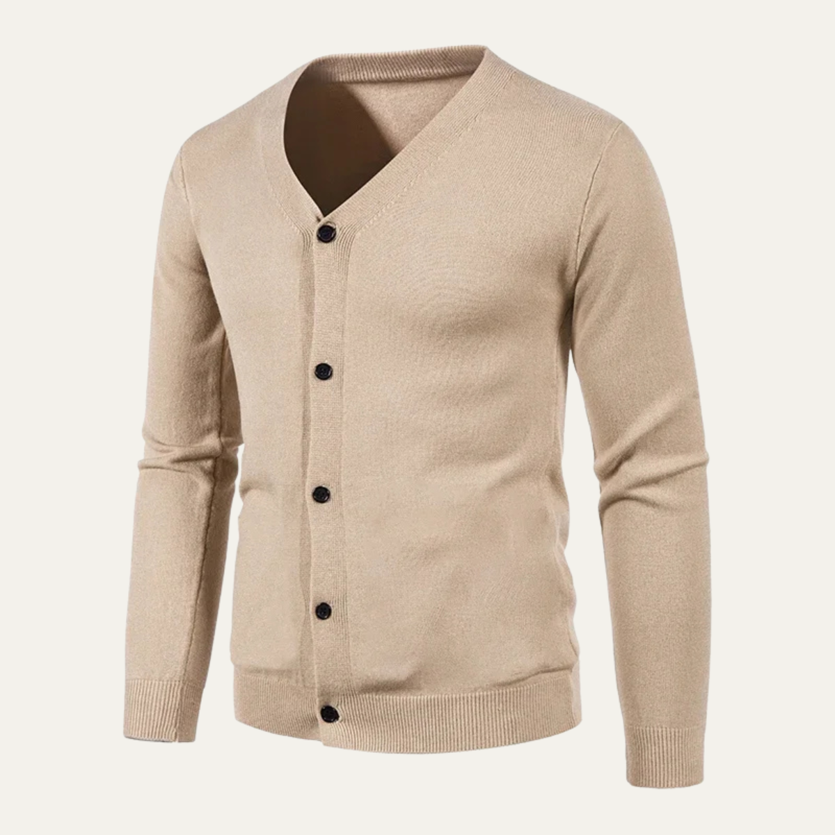 Gilet homme léger col V sportif