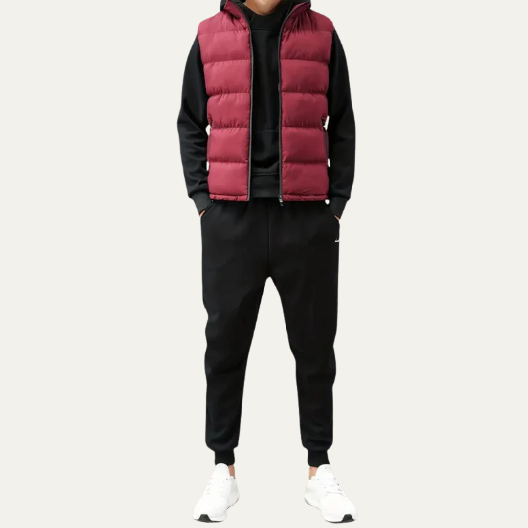 VogeLuxe | Gilet matelassé zippé pour homme 3