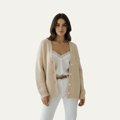 Gilet femme épais et doux en maille molletonnée