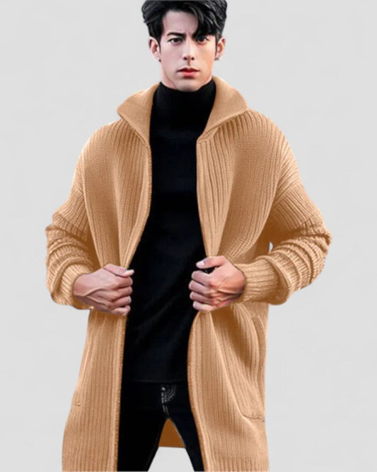 VogeLuxe | Gilet oversize en grosse maille pour homme 0