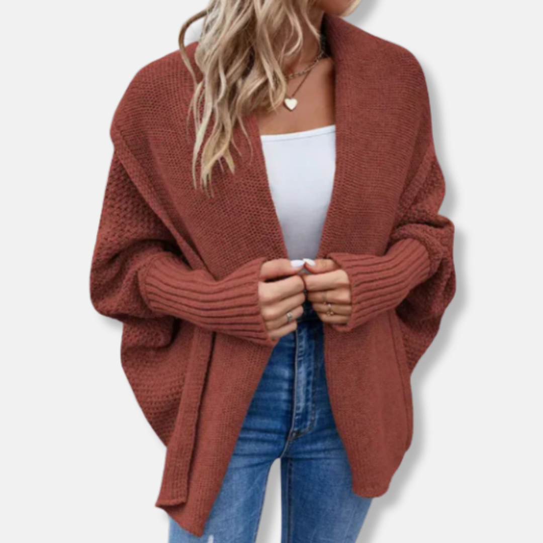 Gilet femme décontracté oversize zippé pour hiver