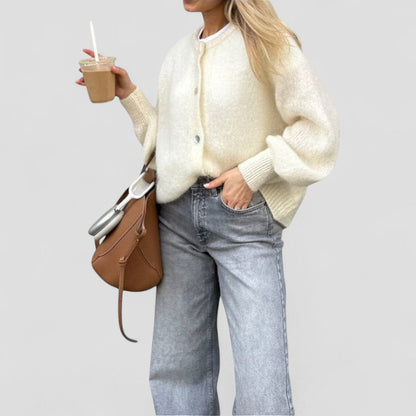 Gilet maille femme décontracté et tendance