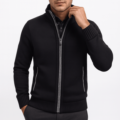 VogeLuxe | Gilet zippé chaud en polaire pour homme 0
