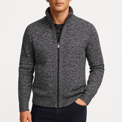 Cardigan Polaire Homme Zippé et Doux