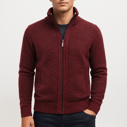 Cardigan Polaire Homme Zippé et Doux