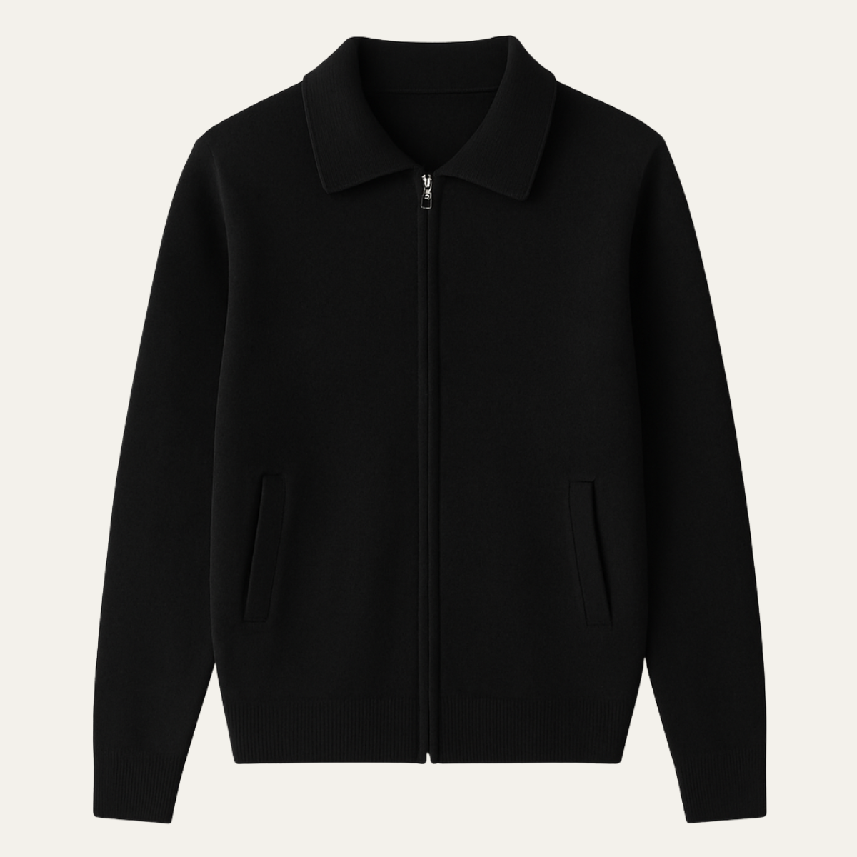 VogeLuxe | Gilet zippé classique pour homme 1