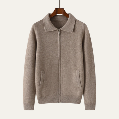 VogeLuxe | Gilet zippé classique pour homme 4