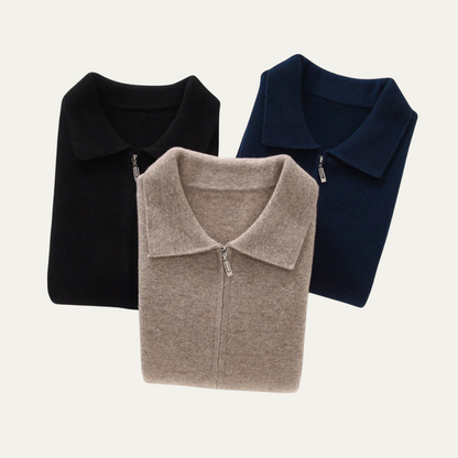 VogeLuxe | Gilet zippé classique pour homme 6