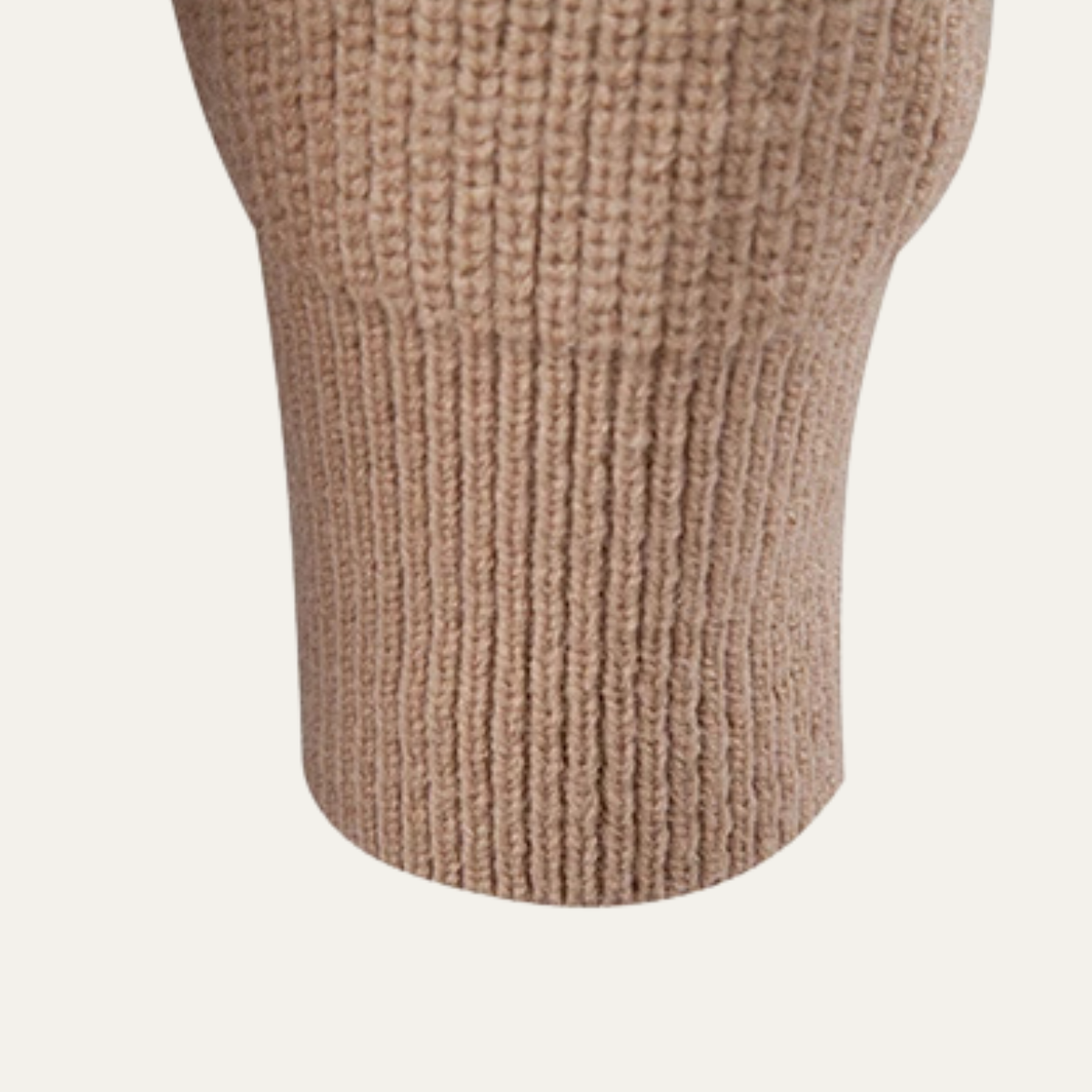 VogeLuxe | Gilet zippé côtelé épais d'hiver pour homme 4