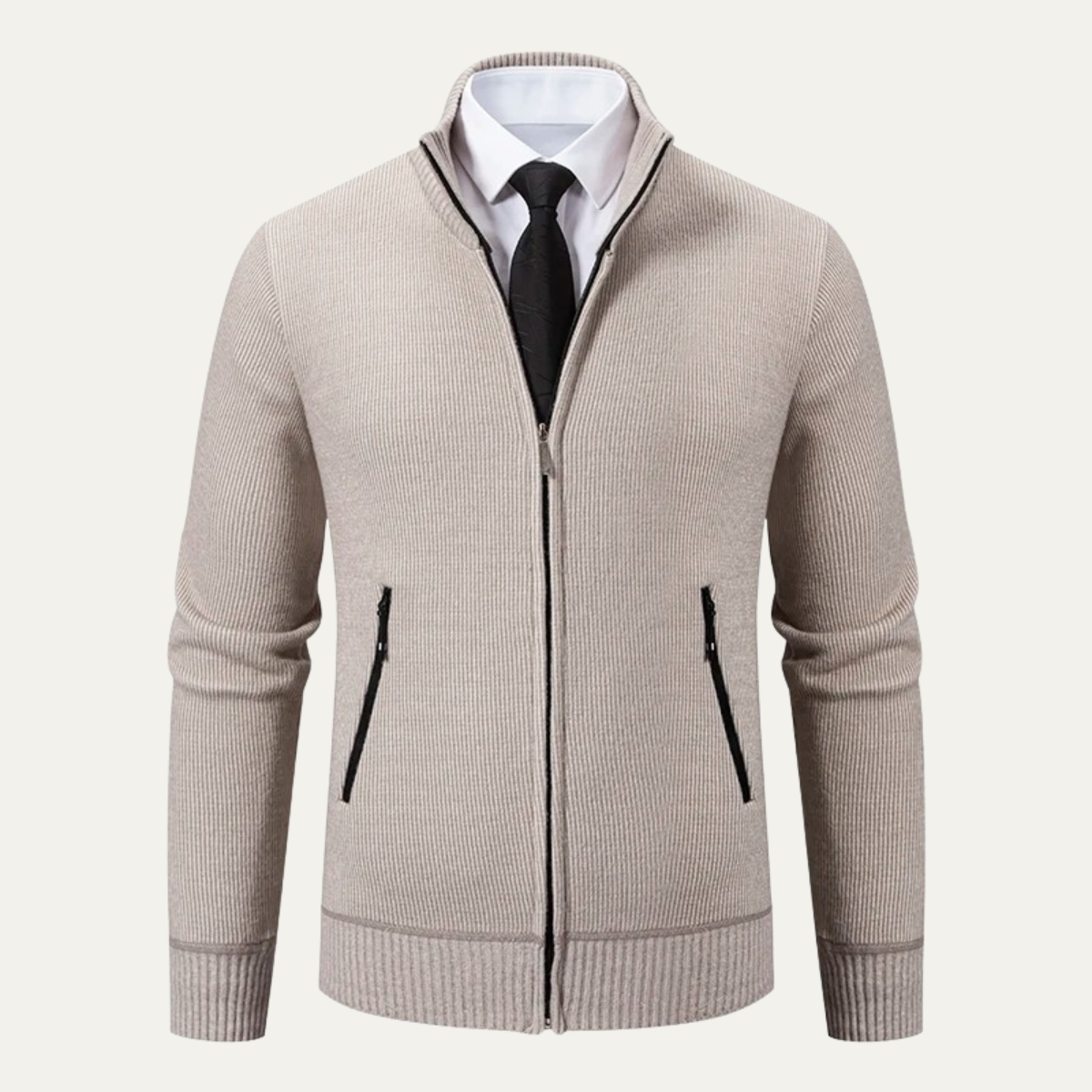 Gilet en maille douce et légère pour homme