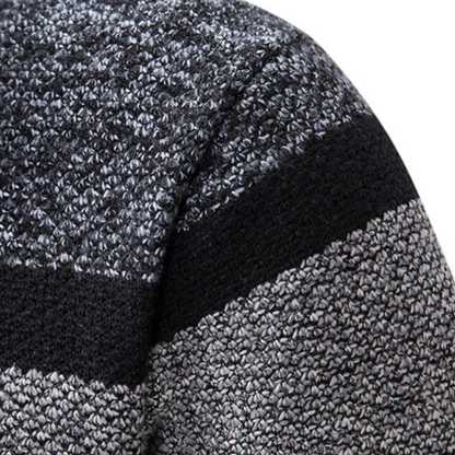 VogeLuxe | Gilet zippé rayé pour homme 2