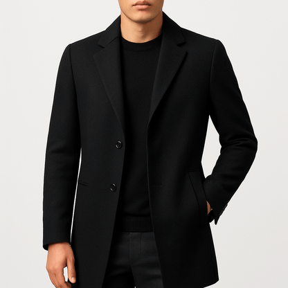 Manteau Homme Laine Épais et Chaud Hiver