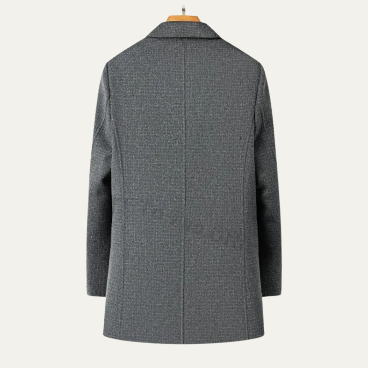 VogeLuxe | Manteau classique en laine pour homme 3