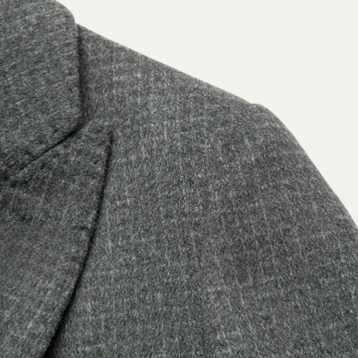 VogeLuxe | Manteau classique en laine pour homme 5