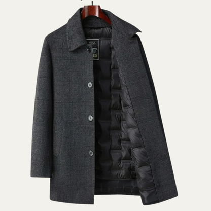VogeLuxe | Manteau classique mi-cuisse pour homme 0
